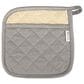 Mukitchen Quilted Cotton Potholder in Nickel, , large
