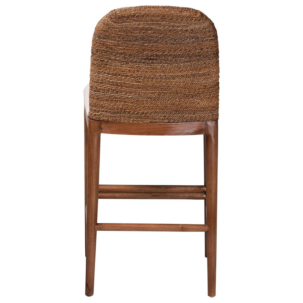Baxton Studio Nadim Counter Stool in Natural Brown, , large