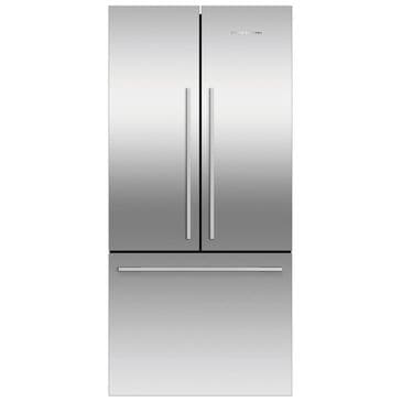 Fisher & Paykel 17.0 Cu. Ft. 3-Door French Door Refrigerator in Stainless Steel, , large