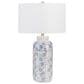 Slatehouse Pippa Table Lamp in Blue and White, , large