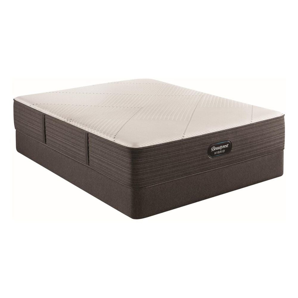 Simmons Beautyrest Hybrid1000-IP Plush Queen Mattress with High Profile Box Spring, , large