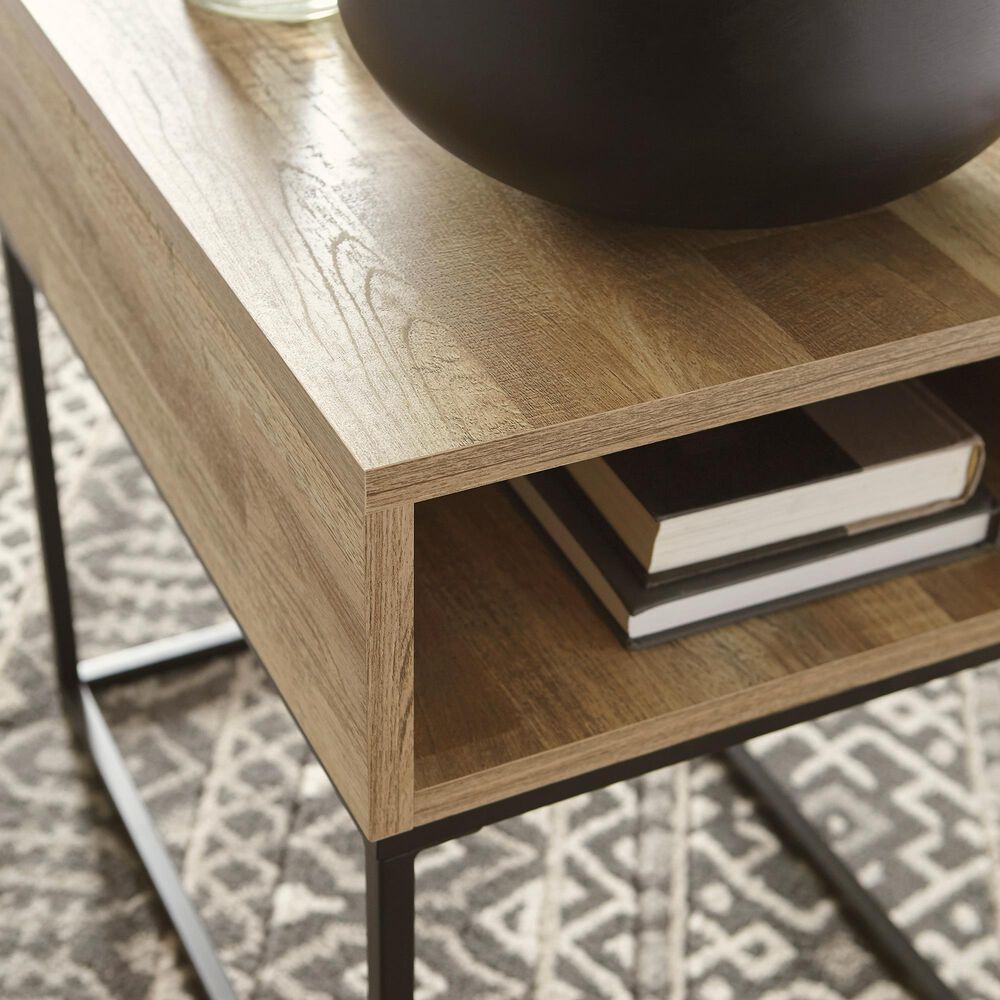 Ashley Gerdanet Rectangular End Table in Natural, , large