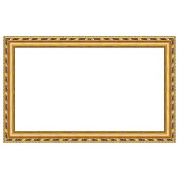 Frame My TV 55" Deco Premiere Bezel for Samsung the Frame TV in Ornate Gold, , large