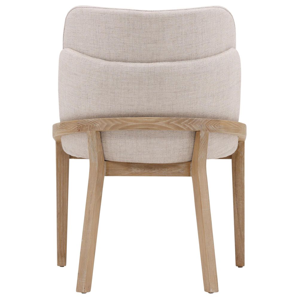 Blue Sun Designs Quintin and Jacquelyn 7-Piece Round Dining Set in Light Natural, , large