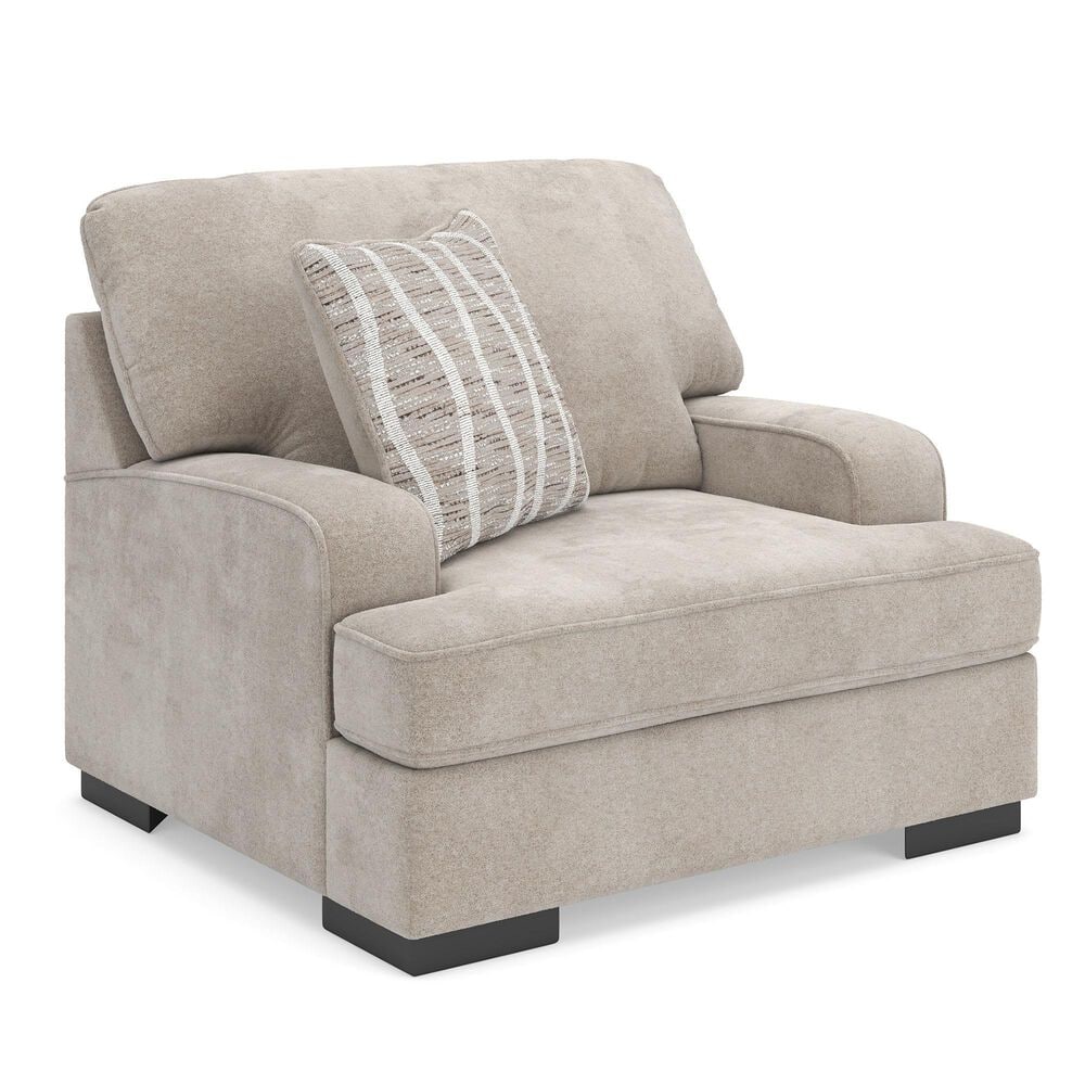 Ashley High Profile Chair and a Half in Taupe, , large