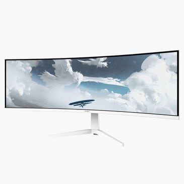 Arozzi 49" Curved VA 165Hz Ultrawide Gaming Monitor in White, , large
