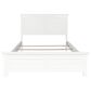 New Heritage Design Tamarack King Panel Bed in White, , large
