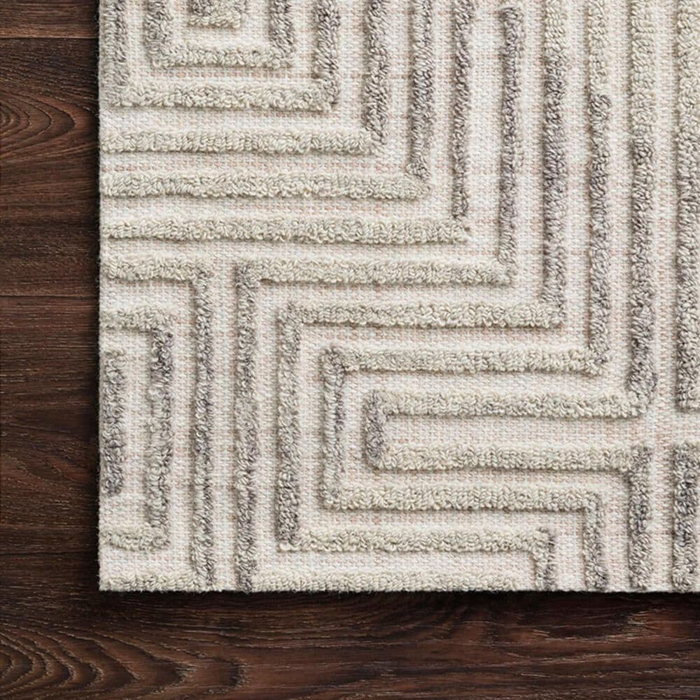 Loloi Ehren EHR-02 7&#39;9&quot; x 9&#39;9&quot; Grey and Silver Area Rug, , large