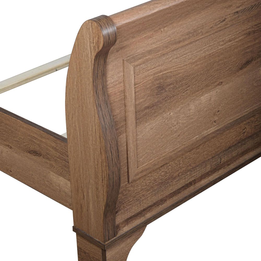 New Heritage Design Coventry Hall King Sleigh Bed in Pecan, , large