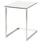 Lumisource Zenn End Table in Stainless Steel and Clear, , large