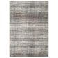 Surya Presidential PDT-2309 2" x 3"3" Charcoal, Ivory and Blue Area Rug, , large