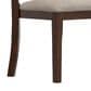 New Heritage Gia Side Chair with Light Brown Cushion in Cherry, , large