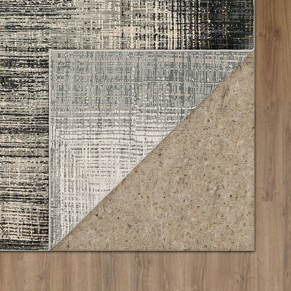 Karastan Tryst Turin 8&#39; x 11&#39; Anthracite Area Rug, , large