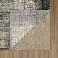 Karastan Tryst Turin 8" x 11" Anthracite Area Rug, , large