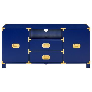 Southern Enterprises TV/Media Stand in Navy, , large