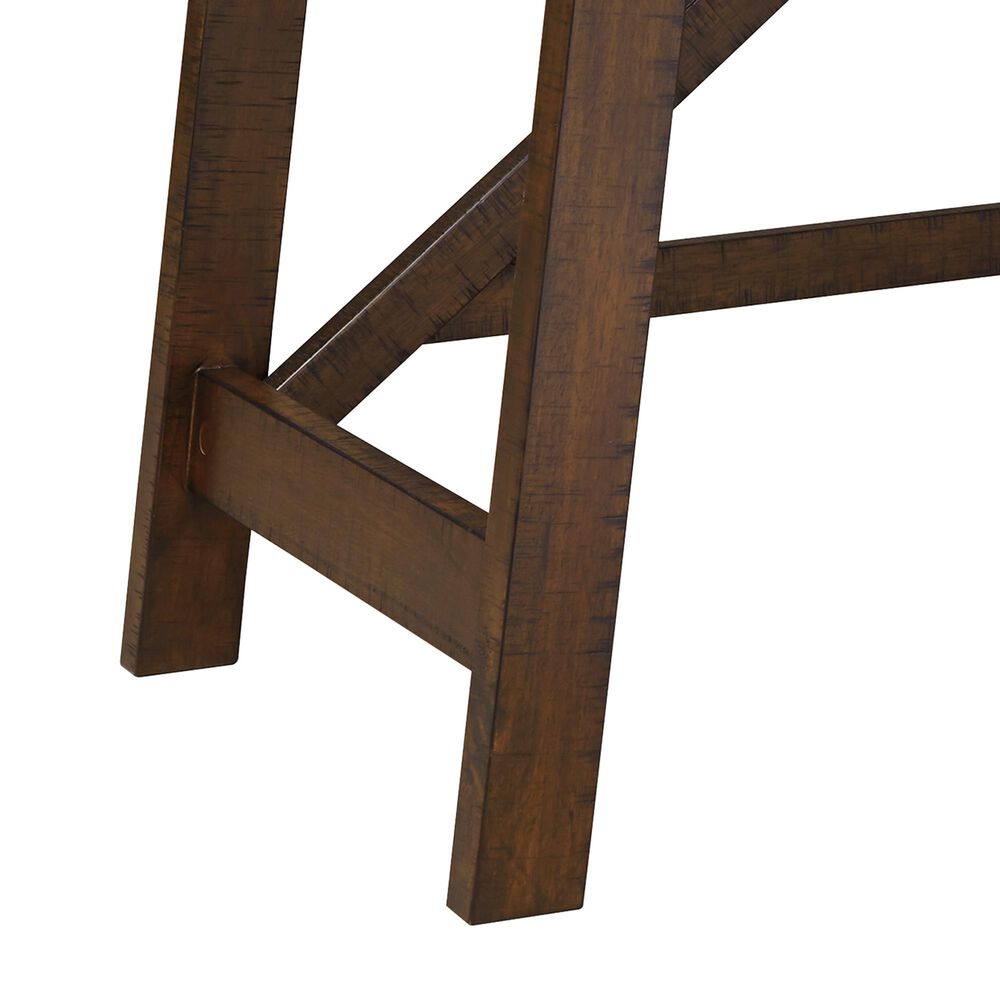 Ashley Baldridge 3-Piece Office Desk Set in Rustic Brown, , large