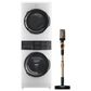 Electrolux 27" Gas Laundry Center in White & Ultimate 800 Complete Home Stick Vacuum, , large