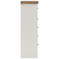 Ashley Savonport 5 Piece Full Storage Bedroom Set in White and Brown, , large