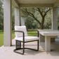 Zuo Modern Ciel Outdoor Dining Chair in Ivory (Set of 2), , large