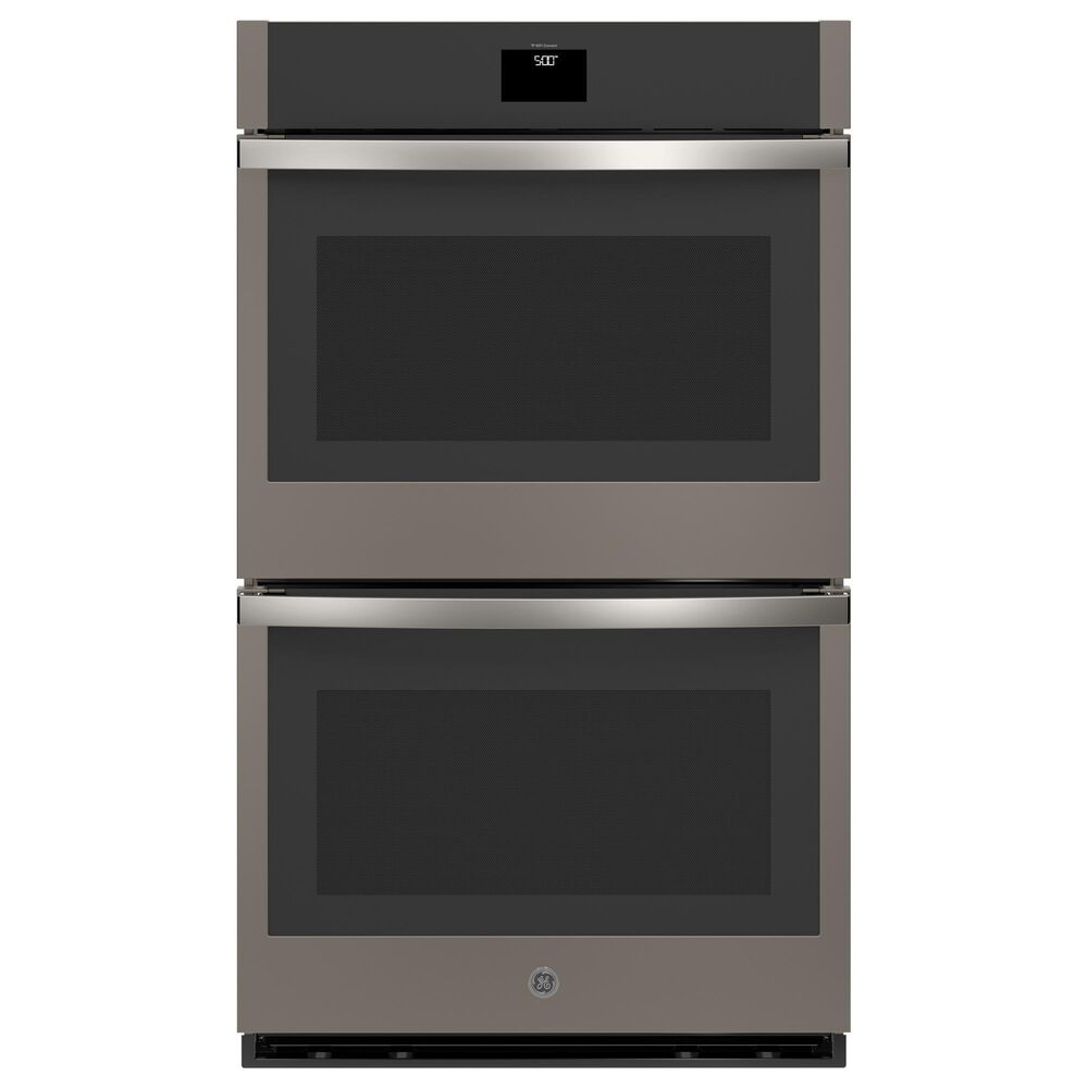 GE Appliances 30" Double Electric Wall Oven with No Preheat Air Fry in Slate, , large