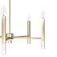 Hunter Sunjai 5-Light Chandelier in Alturas Gold, , large