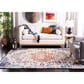 Safavieh Madison MAD447A 3" x 5" Ivory and Orange Area Rug, , large