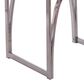 Southern Enterprises Stevenly End Table in Chrome, , large