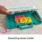 Fisher Price Learn and Doodle Desk Drawing Tablet with LCD Screen in Multicolor, , large