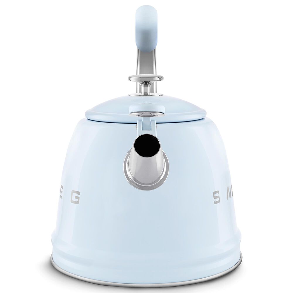 SMEG 2.3L 50&#39;s Style Stovetop Whistling Kettle in Pastel Blue, , large