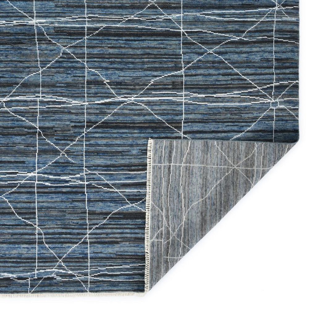 Amer Rugs Anna 2&#39;6&quot; x 8&#39; Navy Blue Runner, , large