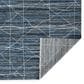 Amer Rugs Anna 2"6" x 8" Navy Blue Runner, , large