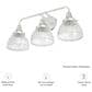 Hunter Cypress Grove 3-Light Vanity in Brushed Nickel, , large