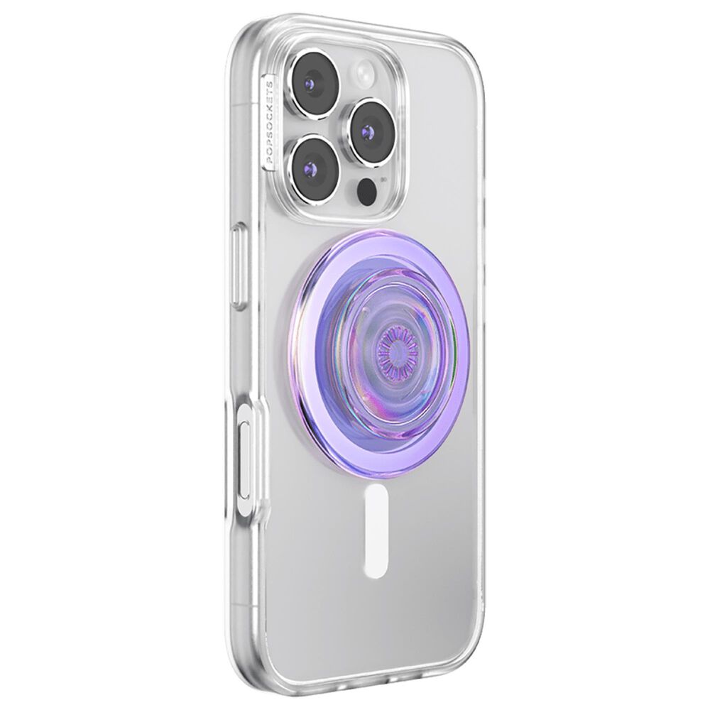 PopSockets MagSafe Circle PopGrip in Iridescent Lavender, , large