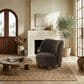 Safavieh Rodolfo Accent Chair in Dark Brown, , large