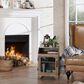 Furniture of America Naylor End Table in Reclaimed Oak, , large