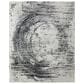 Feizy Coda 8928F 2" x 3" Black and White Area Rug, , large