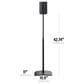 Sanus Height-Adjustable Speaker Stand for Sonos Era 100 in Black, , large