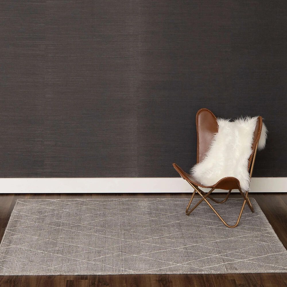 Karastan Tangier RG188-176 8&#39; x 10&#39; Deviation Taupe Area Rug, , large