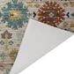 Dalyn Rug Company Silk Road Ivory, Aloe, Blue, Gold, Copper and Taupe 8" x 10" Area Rug, , large