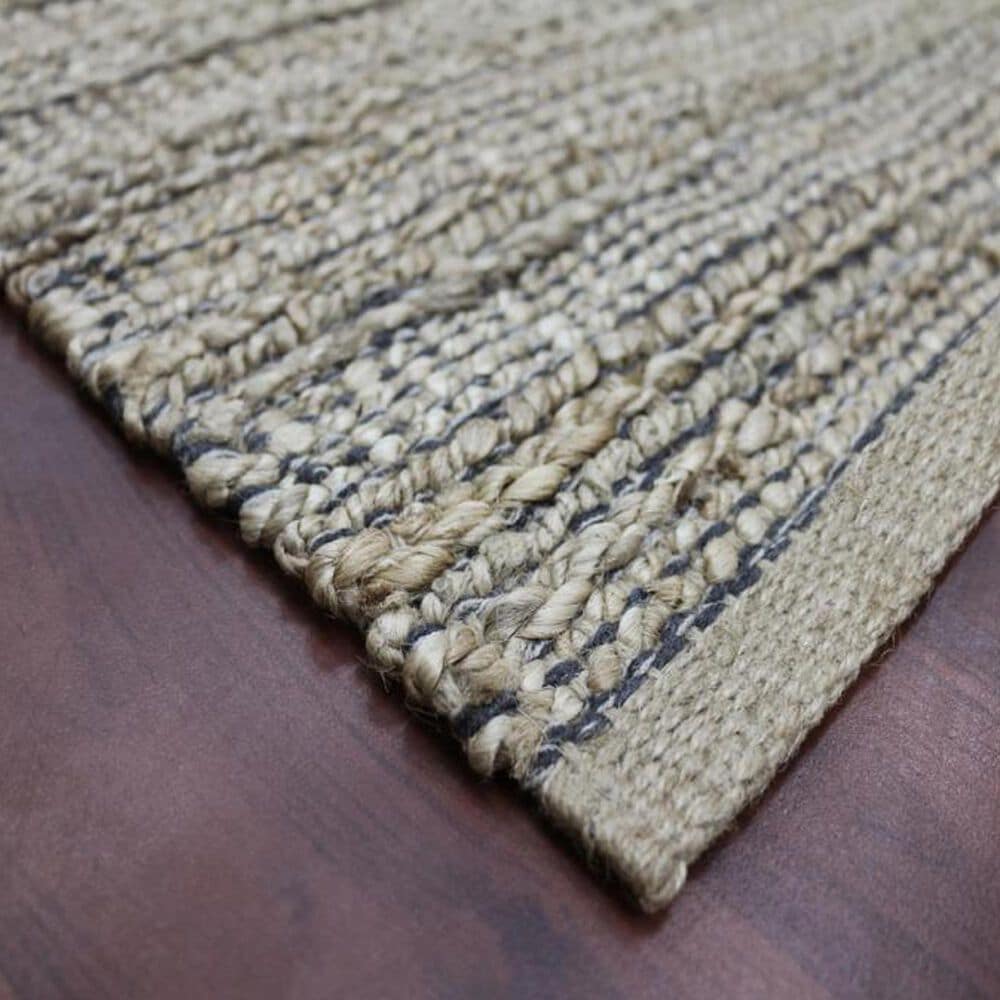 Amer Rugs Naturals 8&#39; x 10&#39; Dark Gray Area Rug, , large