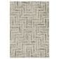 Oriental Weavers Cambria Geometric 1"10" x 7"6" Ivory Runner, , large