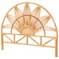 Baxton Studio Jasmine King Headboard in Light Honey, , large