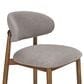 Moe"s Home Collection Ellie Side Chair in Light Brown, , large