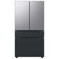 Samsung Bespoke Bespoke 4-Door French Door Refrigerator Bottom Panel in Matte Black Steel, , large