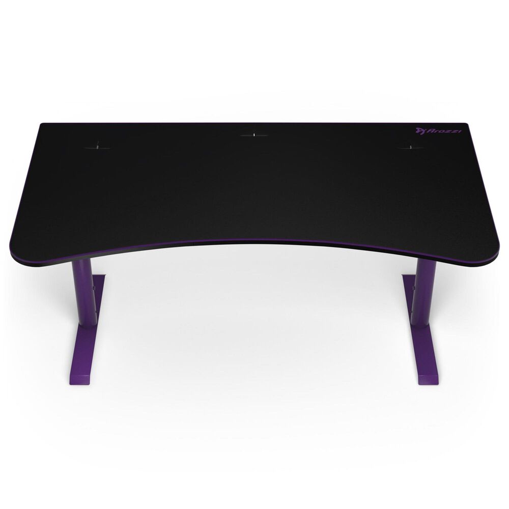 Arozzi Arena Large Gaming Desk in Purple, , large