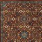 Oriental Weavers Aberdeen Floral 2" x 3" Red Area Rug, , large