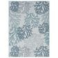 Nourison Garden Oasis Nautical Blue 5" x 7" Indoor/Outdoor Area Rug, , large