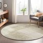 Dalyn Rug Company Trevi TV10 8" Round Taupe Area Rug, , large