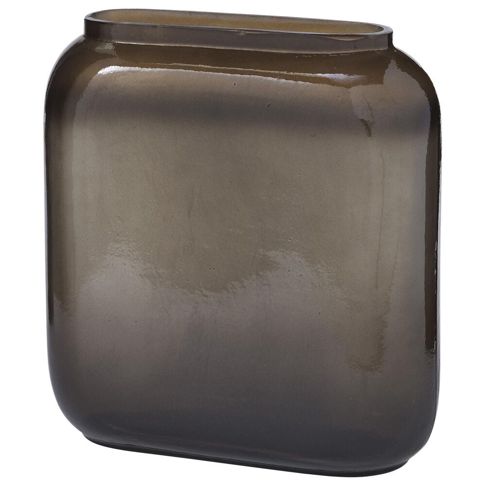 Ashley Sumner 9.75" Vase in Metallic Brown, , large