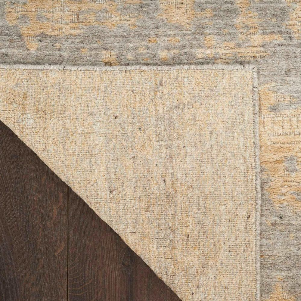 Nourison Harmony 9&#39;9&quot; x 13&#39;9&quot; Grey and Gold Area Rug, , large